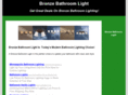bronzebathroomlight.com