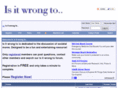 isitwrongto.com