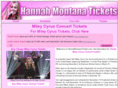 hannamontanaticket.com