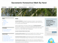 sacramentohomeschoolmathbyhand.com