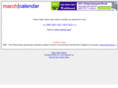 marchcalendar.net
