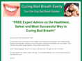curingbadbreatheasily.com