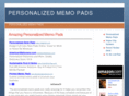 personalizedmemopads.org