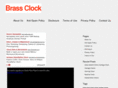 brassclock.net