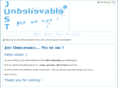 just-unbelievable.com
