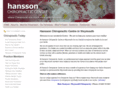 hanssonchiropractic.com