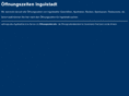 oeffnungszeiten-ingolstadt.de