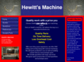 hewittsmachine.com