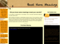 bestnamemeanings.com