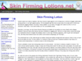 skinfirminglotions.net