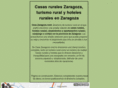 casaszaragozarural.com