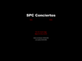 spcconciertos.com