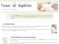 tenue-de-bapteme.com