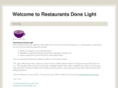 restaurantsdonelight.com